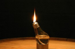 Flaming Lightbulb